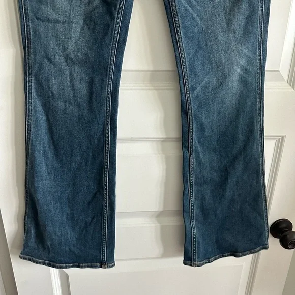 Driftwood Button-fly Flare Jeans - Picture 4 of 7